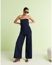 ASOS - Soft Palazzo Jeans - Lyst
