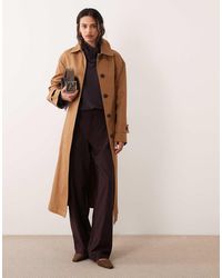 Mango - Capsule 100% Cotton Classic Trench Coat - Lyst