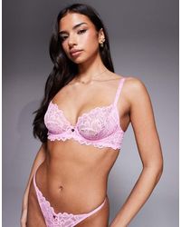 Boux Avenue - Heidi Lace Plunge Bra - Lyst