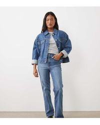 GOOD AMERICAN - Always Fits Good Legs Straight Jeans - Lyst