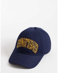 GANT - Baseballpet Van Katoenen Keperstof Met Varsity Logo - Lyst
