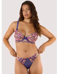 Playful Promises - Thea Baroque Embroidery D+ Bra - Lyst