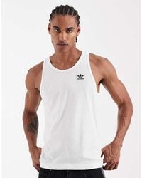 adidas Originals - Essentials Tank Top - Lyst