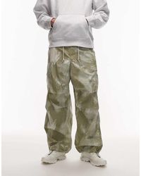 Obey - Giant Straight Leg Cargo Pants - Lyst