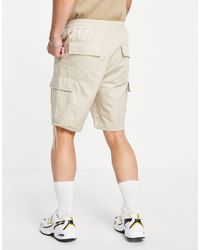Weekday Kristoffer Cargo Shorts - Natural