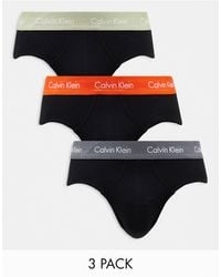 Calvin Klein - – 3er-pack unterhosen aus baumwoll-stretch - Lyst