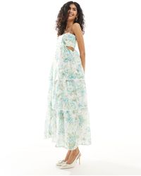 EVER NEW - Tiered Midaxi Dress - Lyst