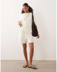 ASOS - Textured Knit Runner Shorts - Lyst