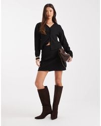 Vero Moda - Soft Mini Skirt Mix & Match Co-ord - Lyst