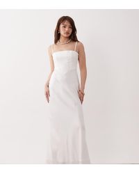 Forever New - Square Neck Corset Maxi Dress - Lyst