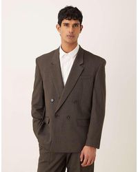 ASOS - Relaxed Square Shoulder Suit Jacket - Lyst