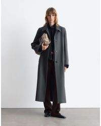 & Other Stories - Wool Maxi Coat With Button Detail - Lyst