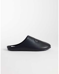 Calvin Klein - Mule Slippers With Bold Logo - Lyst
