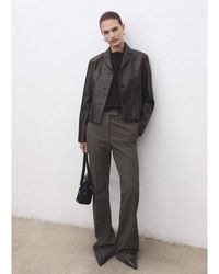 Mango - Tailored Slim Trouser - Lyst