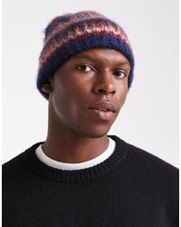 ASOS - Knitted Stripe Beanie - Lyst