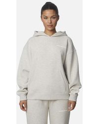 Good For Nothing - Oversized Cotton-Rich Fleece Pullover Hoodie - Lyst