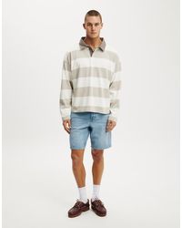 Cotton On - Loose Straight Denim Short - Lyst