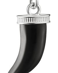 Thomas Sabo - Charm Argentato E Nero - Lyst