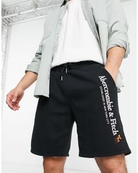 Abercrombie & Fitch Sweat Shorts - Black