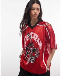ICECREAM - Cherry Logo Football Jersey - Lyst