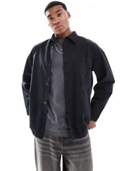 Jack & Jones - – hemdjacke aus schwerem twill - Lyst