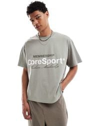 Jack & Jones - Boxy Crop T-shirt With Front Print - Lyst