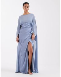 TFNC London - – bridesmaid – maxikleid aus satin - Lyst