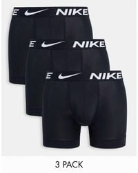 Nike - Dri-fit Essential Microfibre Boxer Briefs 3 Pack - Lyst