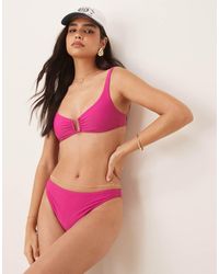Abercrombie & Fitch - Cheeky Tie Side Bikini Bottom Co-ord - Lyst