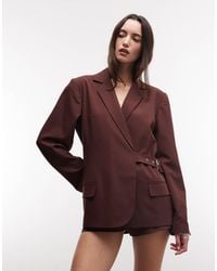 Collusion - Oversized Buckle Blazer - Lyst