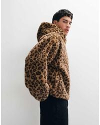 ASOS - Jacket Van Faux-Fur Met Stippen - Lyst