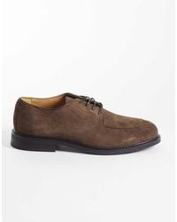 Mango - Real Leather Lace Up Brogues - Lyst