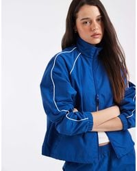 JJXX - Funnel Neck Track Jacket With Contrast Piping - Lyst