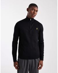 Brave Soul - 1/4 Zip Knit Sweater - Lyst
