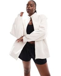 ASOS - Asos design curve – hochgeschlossene sweatjacke - Lyst