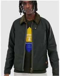 barbour winter utility wax jacket