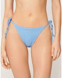 Tezenis - Brazillian Dreamy Texture Bikini Bottoms - Lyst