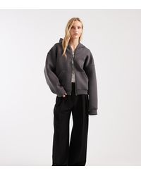 ASOS - Petite Tailored Wide Leg Pants With Pleat Detail - Lyst
