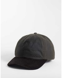Barbour - Ashy Wax Cap With Contrast Peak - Lyst