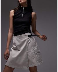 Gramicci - Falda Pantalón G De -Blanco - Lyst