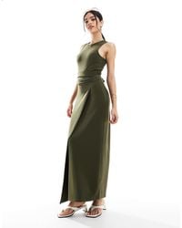 4th & Reckless - – ärmelloses, drapiertes maxikleid - Lyst