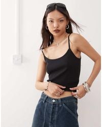 Collusion - Rib Crop Cami Top - Lyst