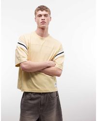 ASOS - Boxy Oversized T-shirt With Embroidered Detailing - Lyst