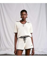 adidas Originals x ASOS - Crochet Knitted Shorts With Contrast Trim - Lyst