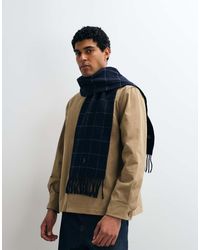 Polo Ralph Lauren - Icon Logo Reversible Fringe Scarf - Lyst