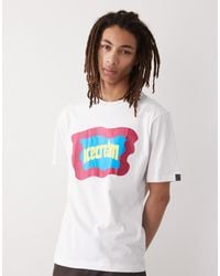 ICECREAM - Block Logo Heavyweight T-shirt - Lyst