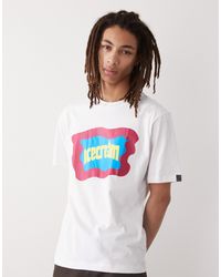 ICECREAM - T-shirt épais à logo color block - Lyst