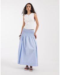 Vero Moda - Maxi Rok Met Aangerimpelde Taille - Lyst