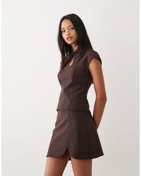 ASOS - Co-ord A Line Mini Skirt - Lyst