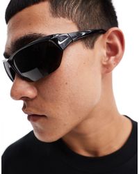 Nike - Skylon ace - occhiali da sole da allenamento neri con lenti grigie - Lyst